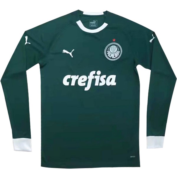 Maillot Football Palmeiras Domicile ML 2019-20 Vert